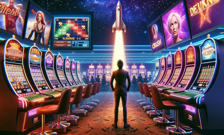 Tampilan berbagai kategori hiburan online di at789